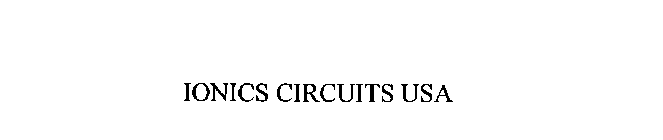 IONICS CIRCUITS USA