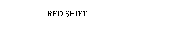RED SHIFT