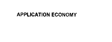 APPLICATION ECONOMY