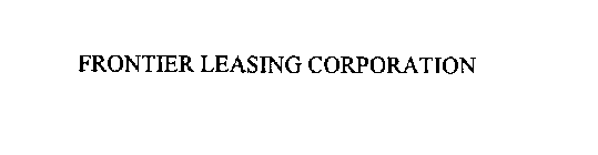 FRONTIER LEASING CORPORATION