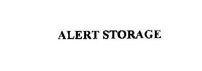 ALERT STORAGE