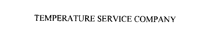 TEMPERATURE SERVICE COMPANY