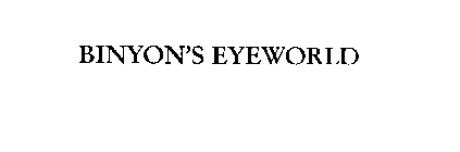 BINYON'S EYEWORLD