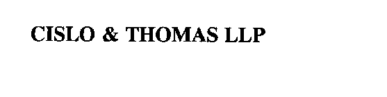 CISLO & THOMAS LLP