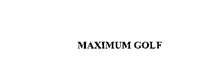 MAXIMUM GOLF