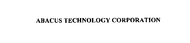 ABACUS TECHNOLOGY CORPORATION