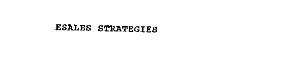 ESALES STRATEGIES