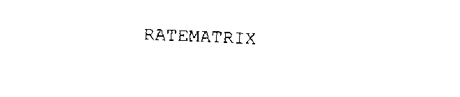 RATEMATRIX