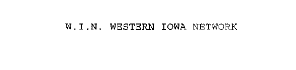 W.I.N. WESTERN IOWA NETWORKS