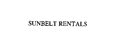 SUNBELT RENTALS