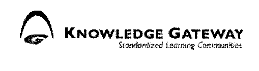 KNOWLEDGE GATEWAY STANDARDIZED LEARNINGCOMMUNITIES