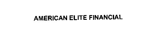 AMERICAN ELITE FINANCIAL