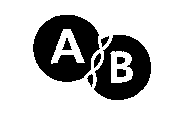 A B