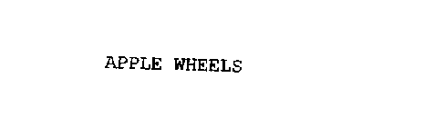 APPLE WHEELS