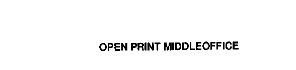 OPEN PRINT MIDDLEOFFICE