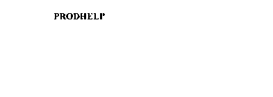 PRODHELP