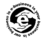 OUR BUSINESS IS E-BUSINESS IS YOUR BUSINESS IS