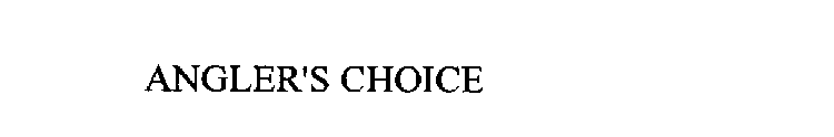 ANGLER'S CHOICE