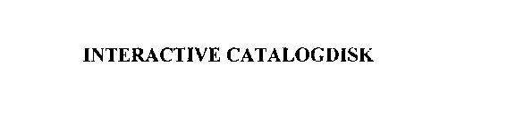 INTERACTIVE CATALOGDISK