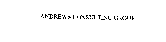 ANDREWS CONSULTING GROUP
