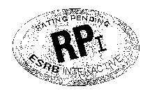 RPI RATING PENDING ESRB INTERACTIVE