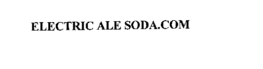 ELECTRIC ALE SODA.COM