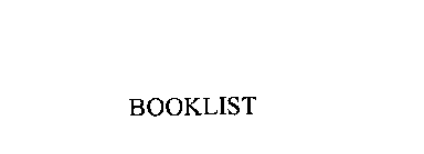 BOOKLIST