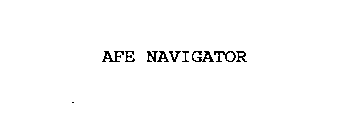 AFE NAVIGATOR