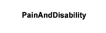 PAINANDDISABILITY