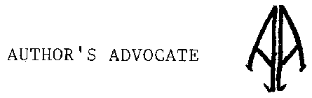 AUTHOR'S ADVOCATE AA