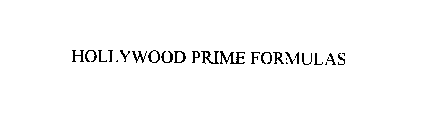 HOLLYWOOD PRIME FORMULAS