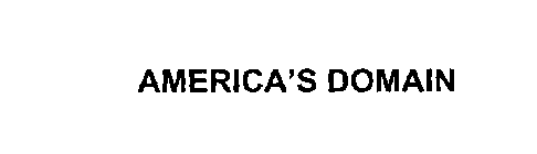 AMERICA'S DOMAIN