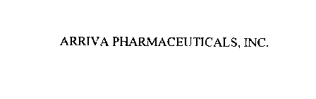 ARRIVA PHARMACEUTICALS, INC.