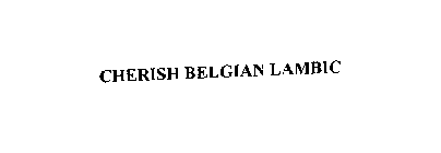 CHERISH BELGIAN LAMBIC