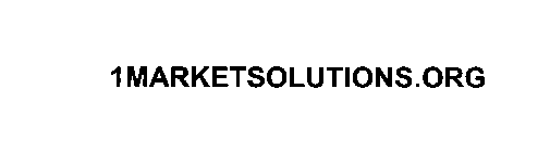 1 MARKETSOLUTIONS.ORG