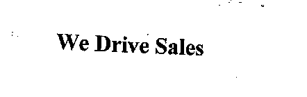 WE DRIVE SALES