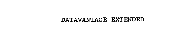 DATAVANTAGE EXTENDED