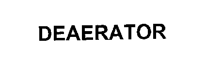 DEAERATOR