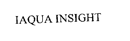 IAQUA INSIGHT