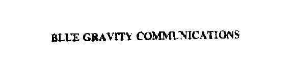 BLUE GRAVITY COMMUNICATIONS