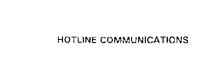 HOTLINE COMMUNICATIONS