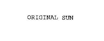 ORIGINAL SUN