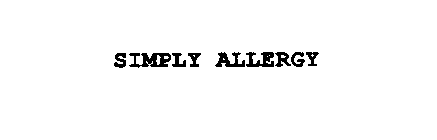 SIMPLY ALLERGY