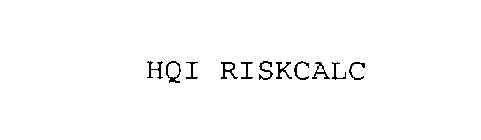 HQI RISKCALC