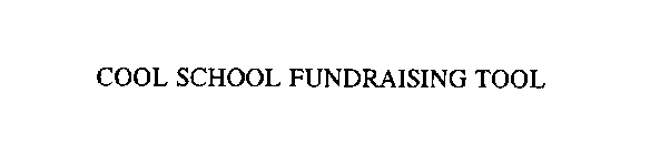 COOL SCHOOL FUNDRAISING TOOL