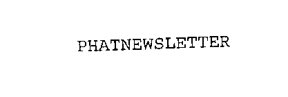 PHATNEWSLETTER