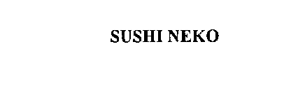 SUSHI NEKO