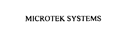 MICROTEK SYSTEMS