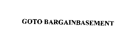 GOTO BARGAINBASEMENT