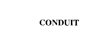 CONDUIT